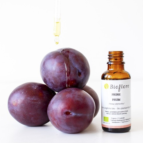 Plantaardige olie van bio pruim