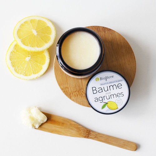 Bio vegan balsem met citrusvruchten