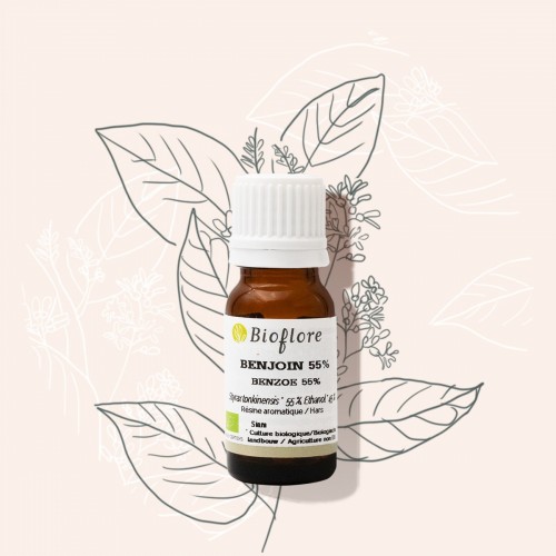 Organic benzoin essence in dilution