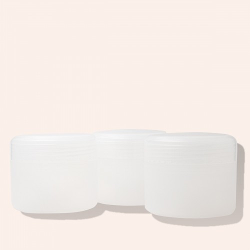 3 pots de 100 ml pour crèmes et baumes cosmétiques maison