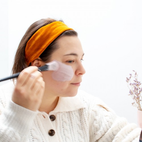 Duo Masque visage éclat Bioflore & Bandeau de soin visage MiKamino