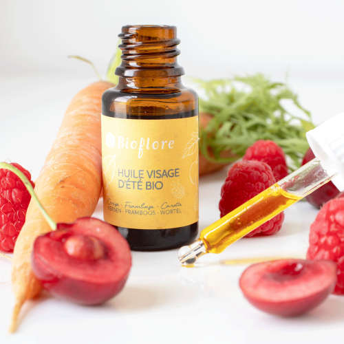 Huile visage d’été - le soin bio des vacances - Bioflore