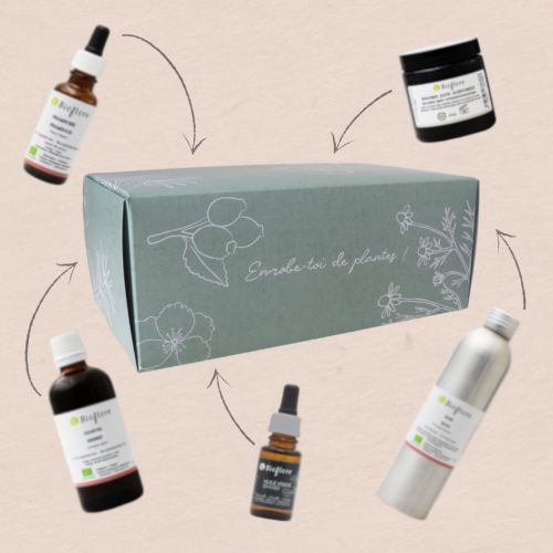 Coffret cadeau Enrobe toi de plantes- Bioflore