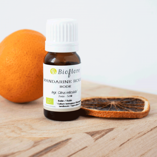 Red mandarin essential oil relaxes and facilitates sleep