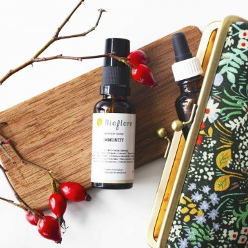Le spray Immunity Bioflore soutient le système immunitaire