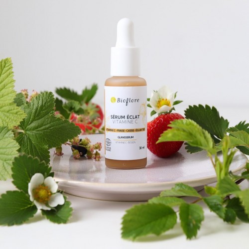 Anti-donkere vlekken stralend serum met vitamine C & hyaluronzuur