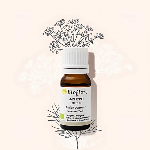 Organic dill essential oil revives digestive functions