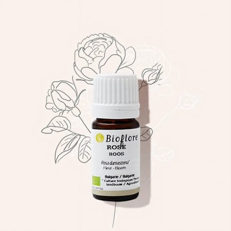 Organic rose essential oil, a wonderful skin tonic