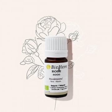 Organic rose essential oil, a wonderful skin tonic
