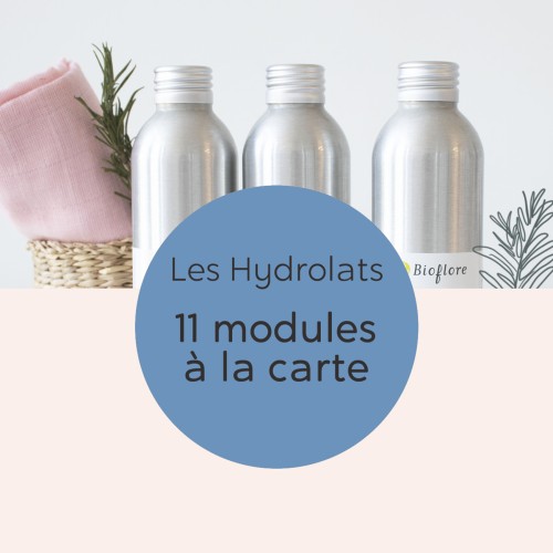 Formation en ligne sur les hydrolats ou eaux florales - EAA