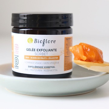 Gelée Exfoliante Bioflore : AHA, Agrumes & petits fruits Gelée Exfoliante Bioflore : AHA, Agrumes & petits fruits