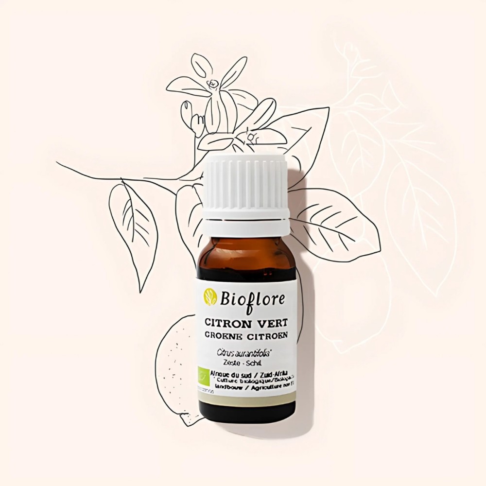 Huile Essentielle De Citron Vert (Limette) 100% Naturelle - 50 Ml - Sweet Garden - Aromathérapie