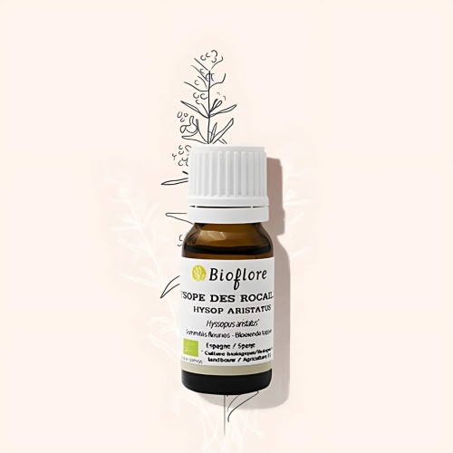 Bio etherische olie van Hyssop Aristatus: voor gezonde luchtwegen.