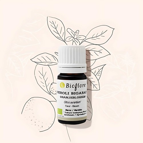 Organic neroli essential oil, a proven anti-stress agent