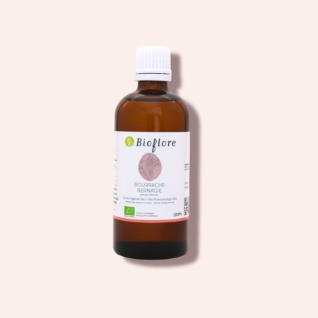 Virgin borage oil revitalizes and protects the skin and hair