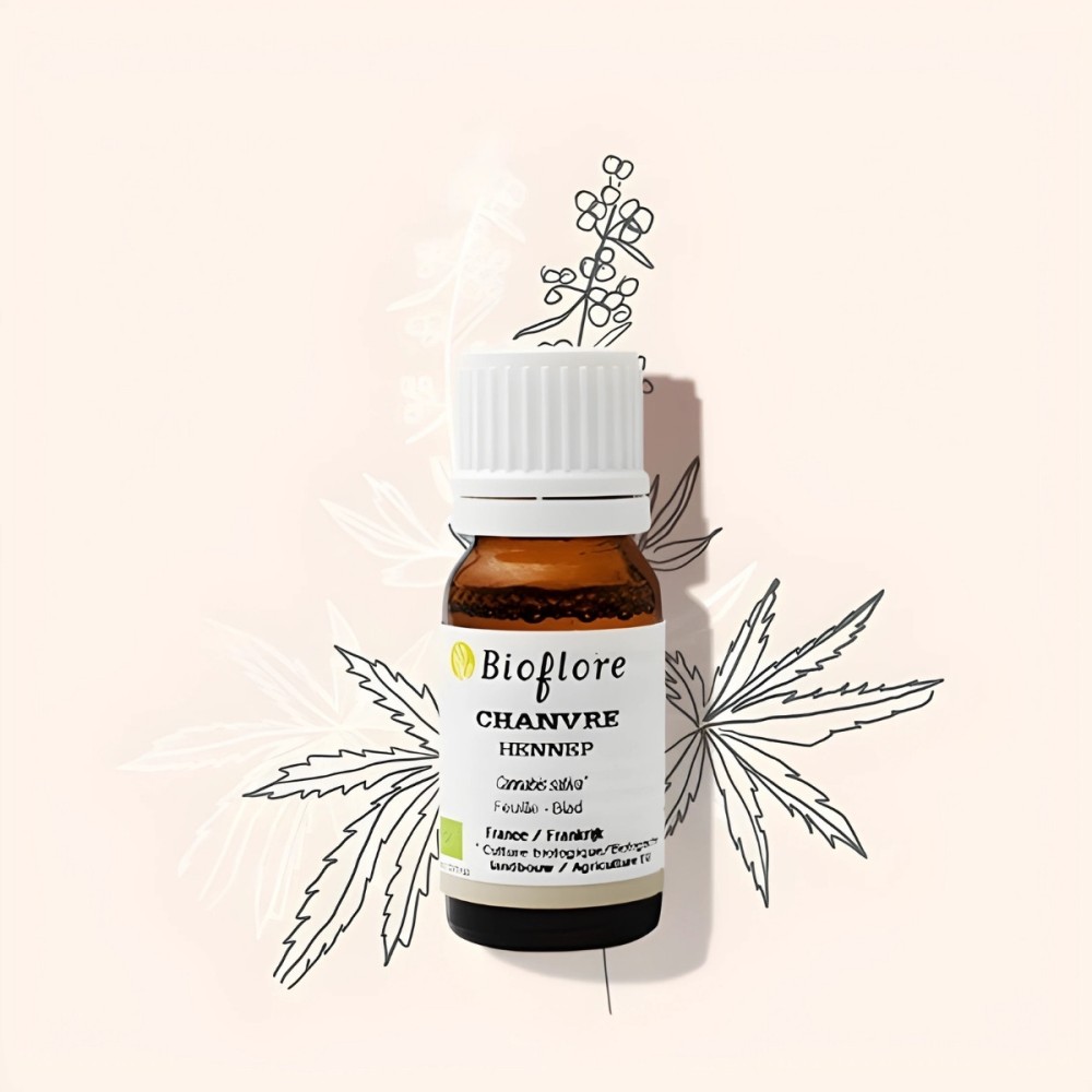 Huile bien-être Chanvre Bio  -Cannabis sativa - 30ml