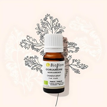 Blijf het hele jaar in vorm met de essentiële olie van bio koriander!