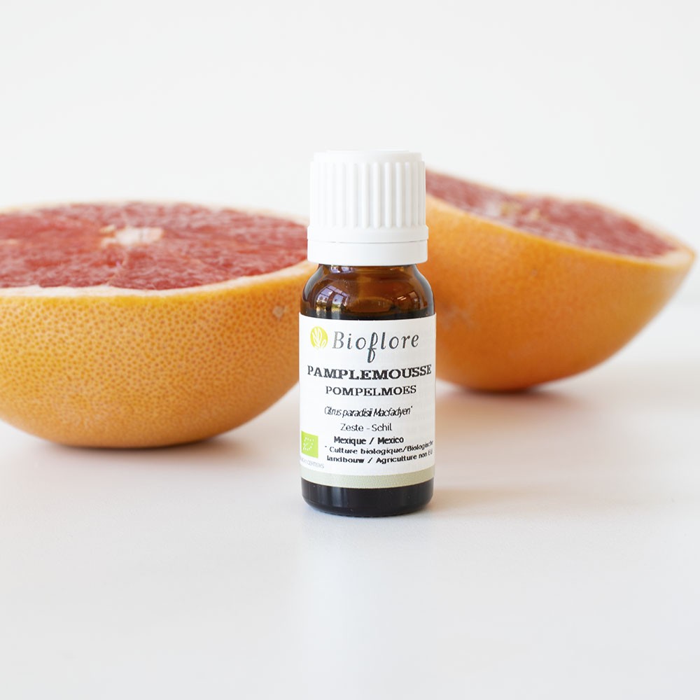Pamplemousse Bio Notre huile essentielle de Pamplemousse bio pour traiter la cellulite