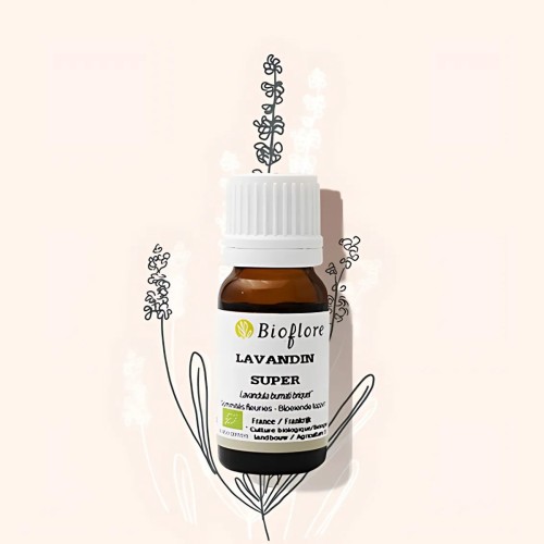 Lavendin essential oil relieves cramps and contractures