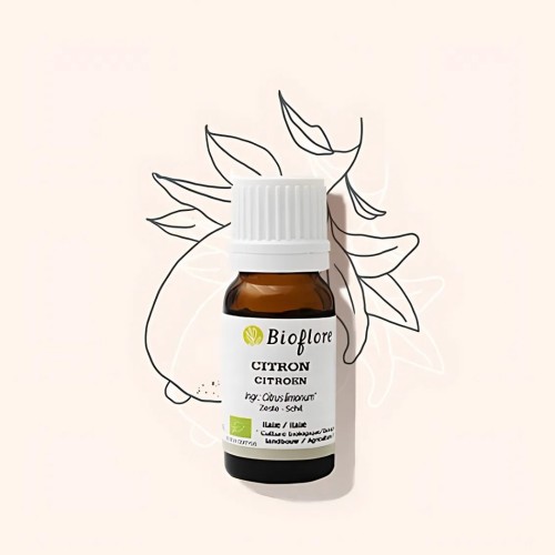 Organic lemon essential oil: a natural tonic