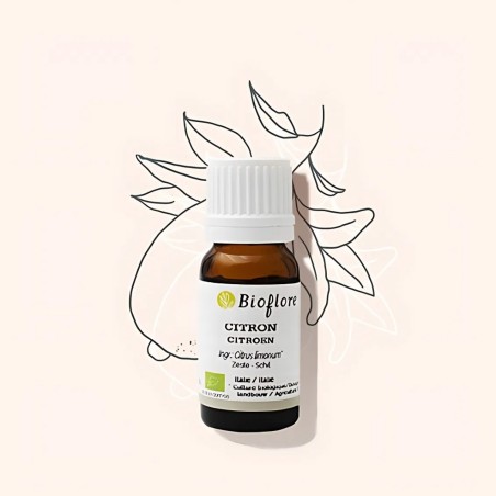 Organic lemon essential oil: a natural tonic