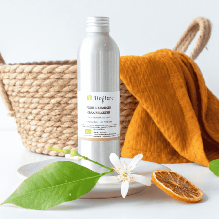 Organic orange blossom hydrosol, to calm stress and sleep