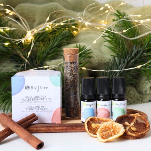 Coffret roll-ons aux huiles essentielles bio - Bioflore