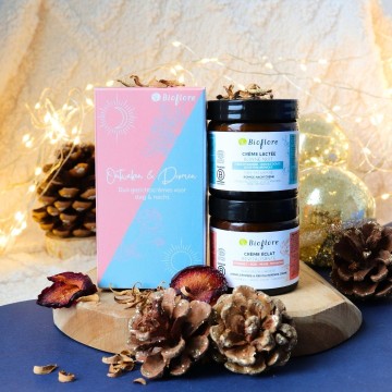 Geschenkdoos Dag- en nachtcrèmes – Ontwaken & dromen - Bioflore