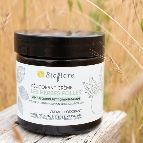 Déodorant crème bio – Les Herbes Folles - Bioflore