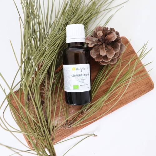 Notre huile essentielle de Cèdre de l'Atlas bio contre la cellulite