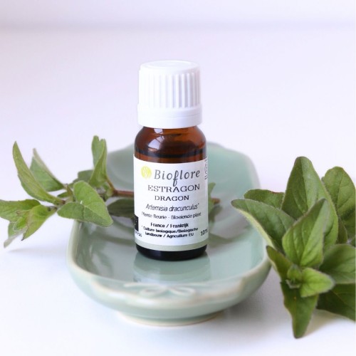 Huile essentielle d'estragon bio pour calmer les crampes et spasmes