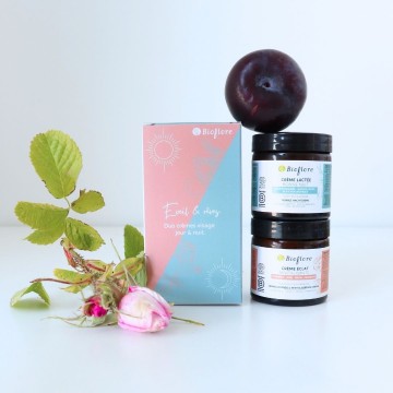 Geschenkdoos Dag- en nachtcrèmes – Ontwaken & dromen - Bioflore
