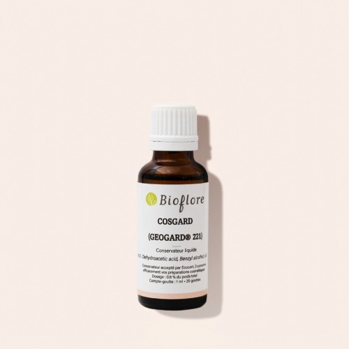Le conservateur liquide Cosgard, pour conserver les cosmétiques bio